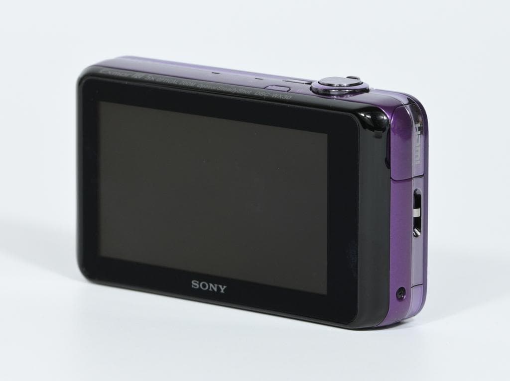 【美品】 ソニー　SONY CyberShot DSC-WX30 バイオレット