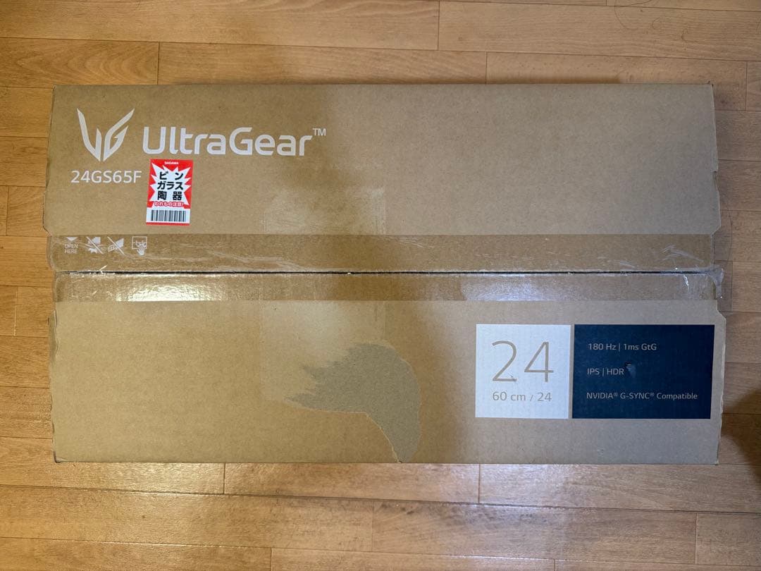 LG UltraGear 24GS65F 24インチモニター