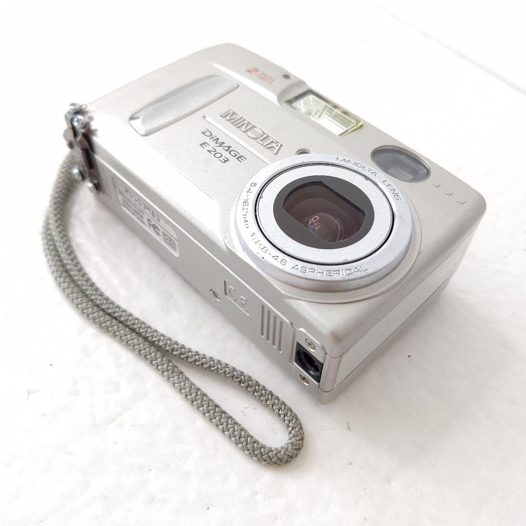 ミノルタ　デジタルカメラ　DIMAGE E203 美品　電池式 MINOLTA