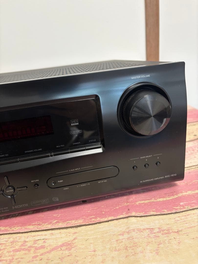 美品 DENON AVアンプ HDMI対応 AVC-1610 通電動作確認済み