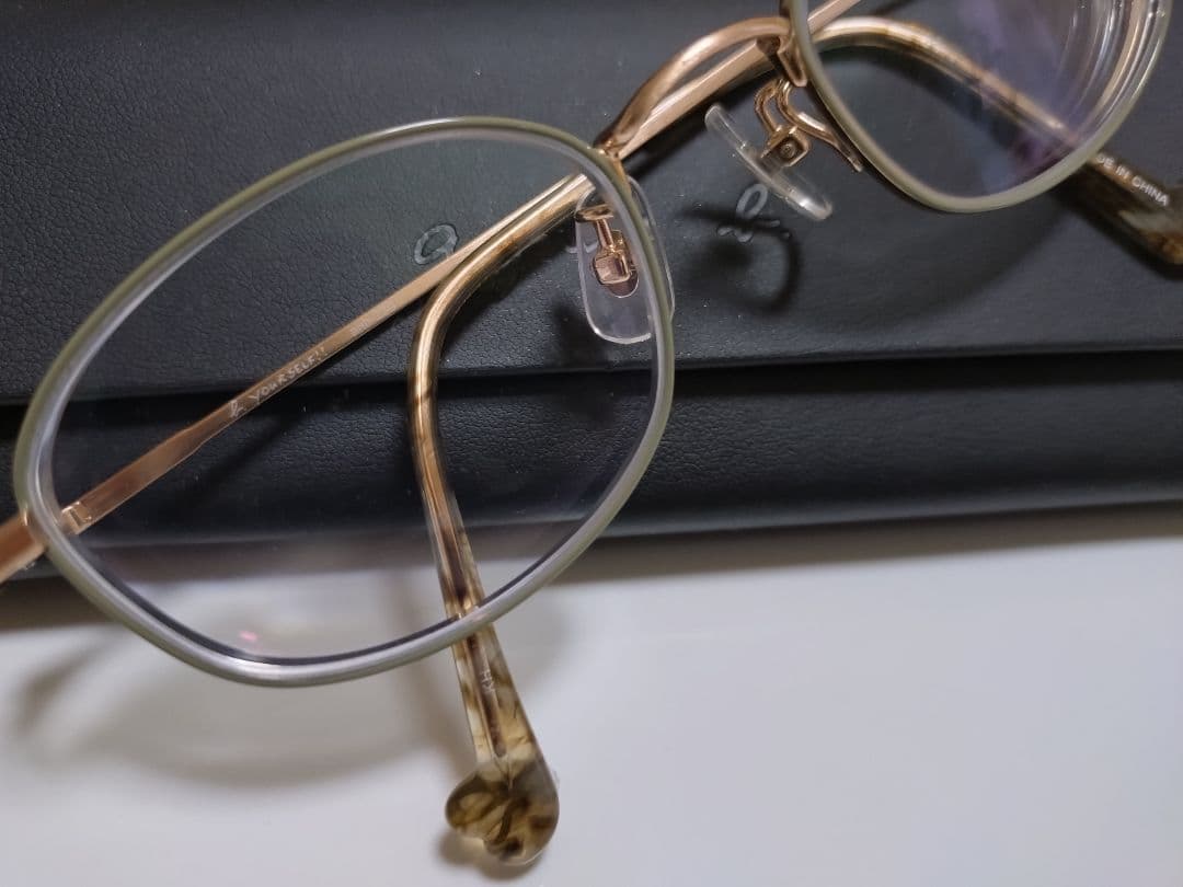 美品 agnès b. アニエスベー メガネ anb-230