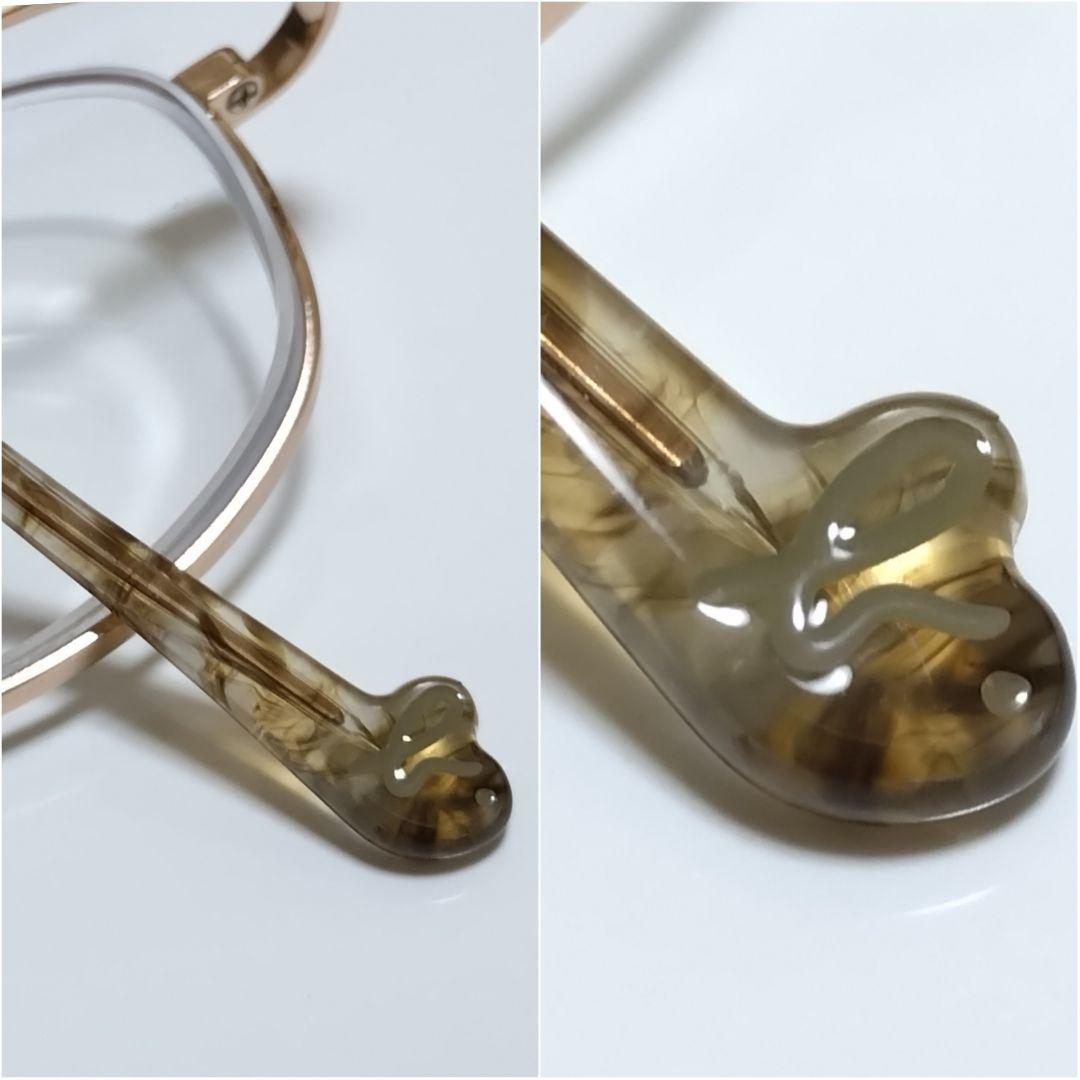 美品 agnès b. アニエスベー メガネ anb-230