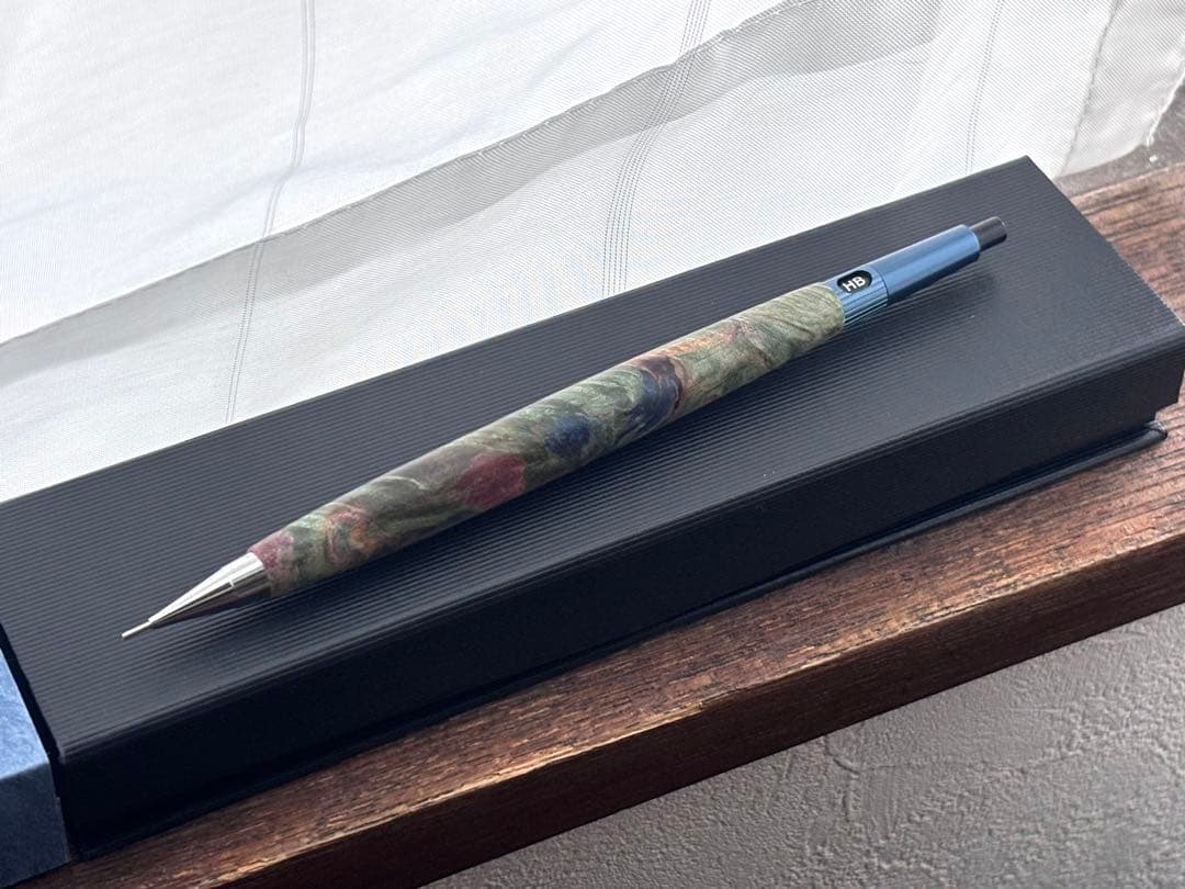 ぺんてる　pentel PG5フルカスタム　スタビライズドメイプル