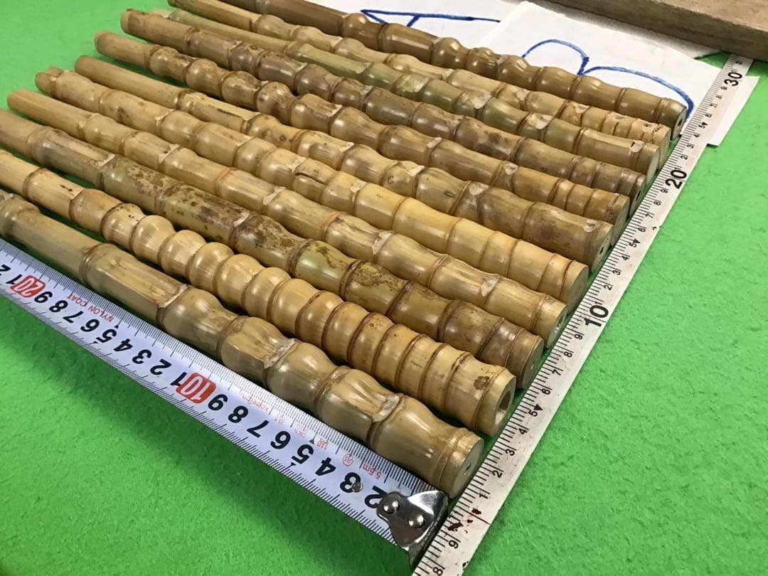 釣り具・その他グリップ用布袋竹「中太、極上・上物」11本セットA・B