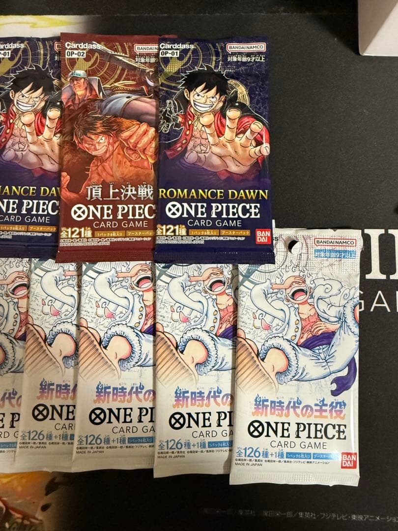 ONE PIECE カードゲーム 新時代の主役 6pack +おまけ