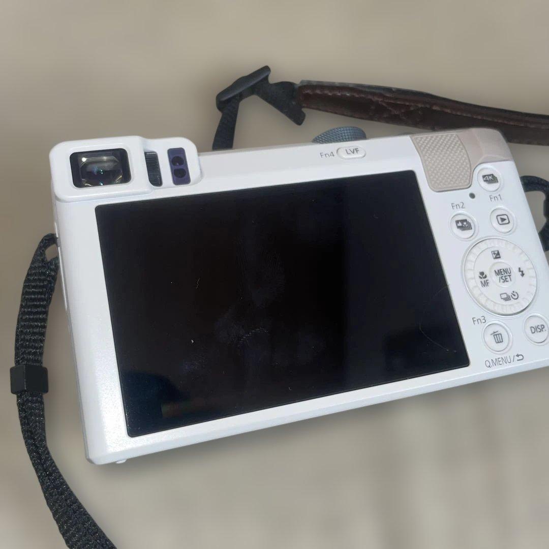 Panasonic Lumix ホワイト デジタルカメラ DMC-TZ85