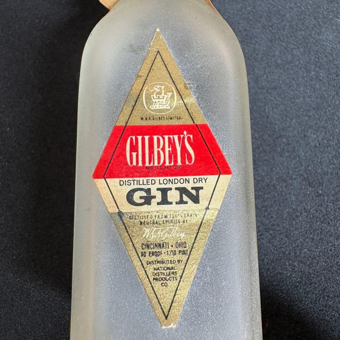 ギルビーズ ジン ミニボトル 1969年 ロンドン 古酒 ヴィンテージ 未開栓