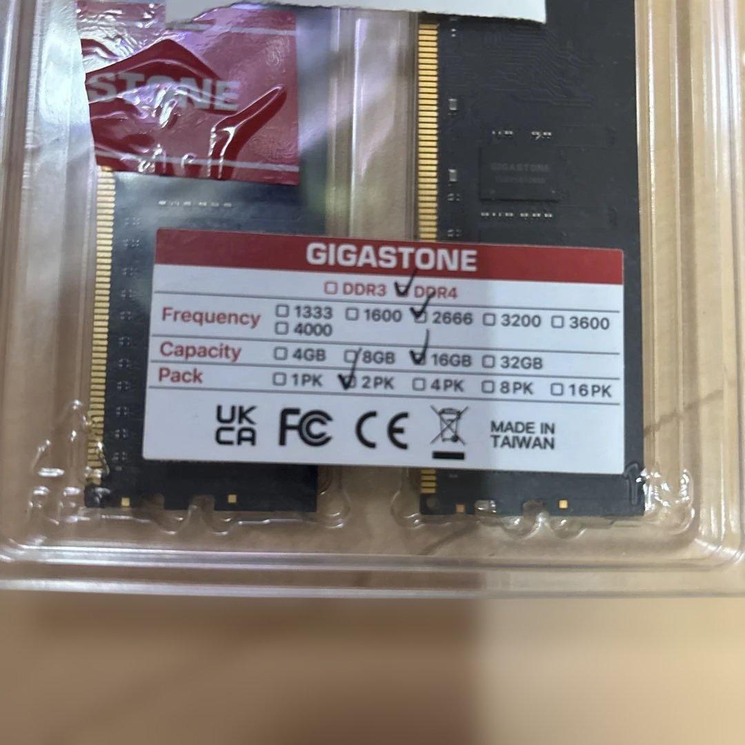 その他 DDR4 2666 16GB GIGASTONE