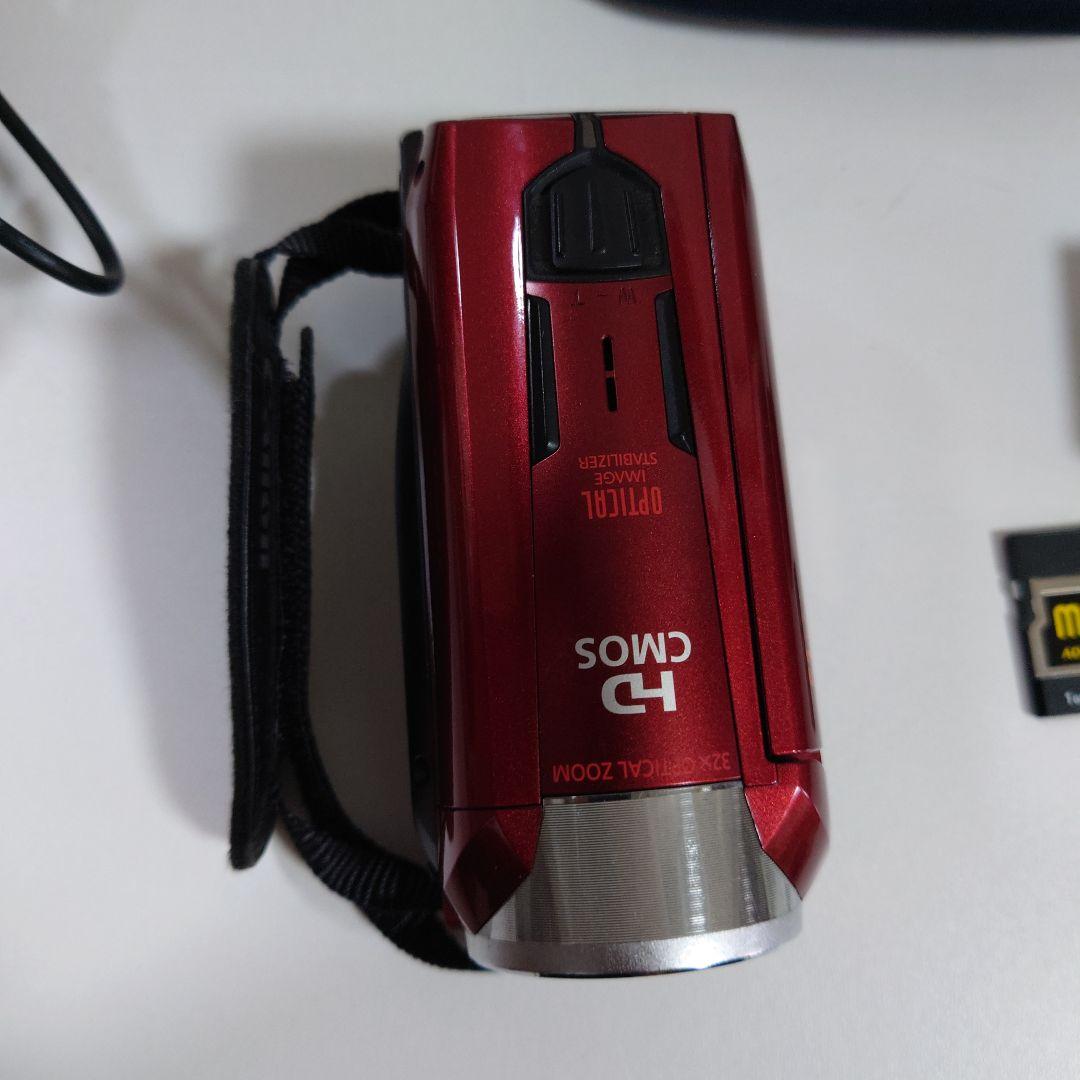 Canon デジタルビデオカメラ iVIS HF R31 赤