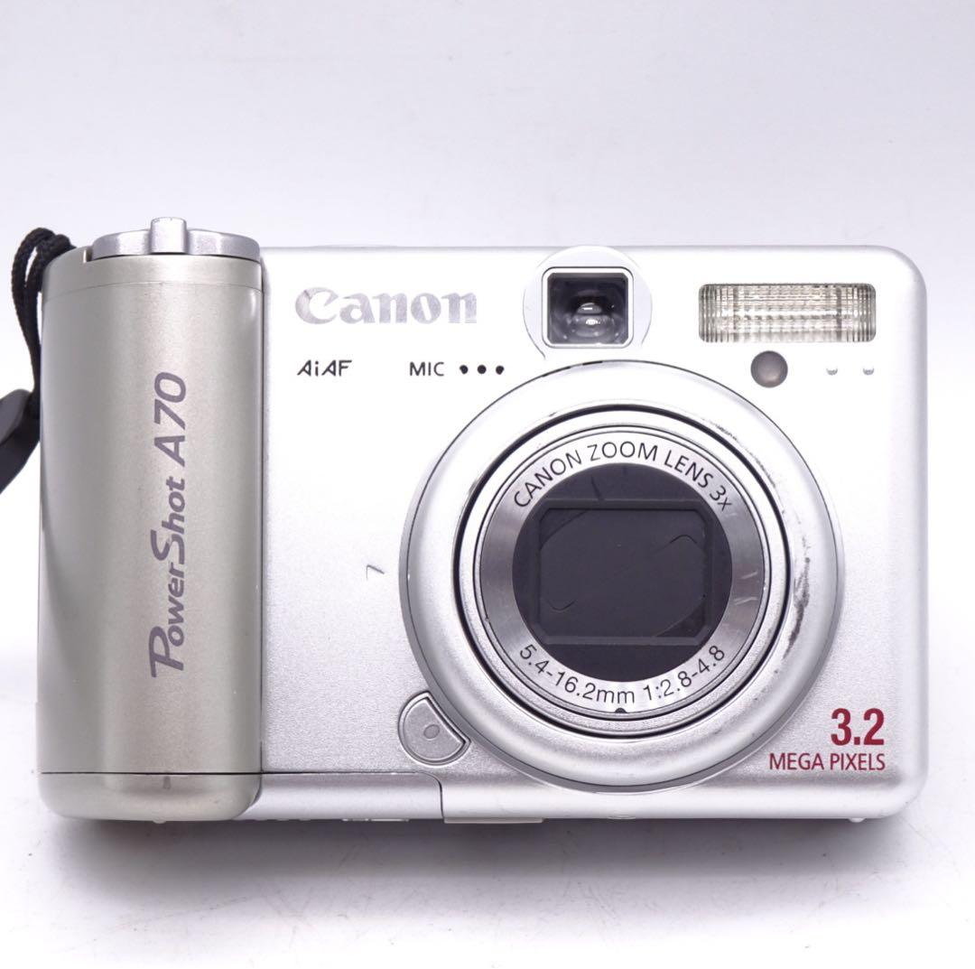 【動作確認済】 Canon PowerShot A70 オールドコンデジ