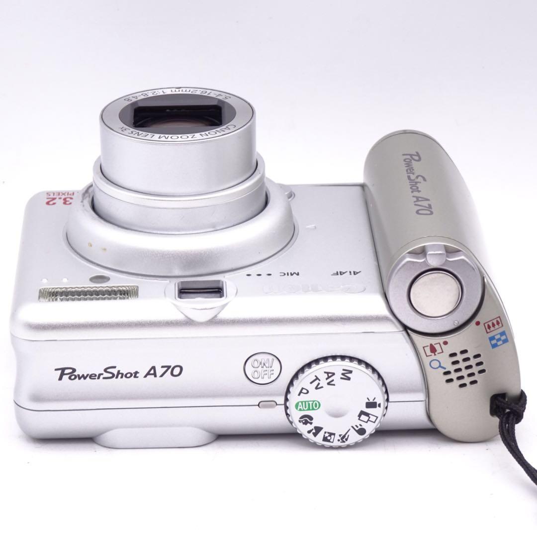 【動作確認済】 Canon PowerShot A70 オールドコンデジ