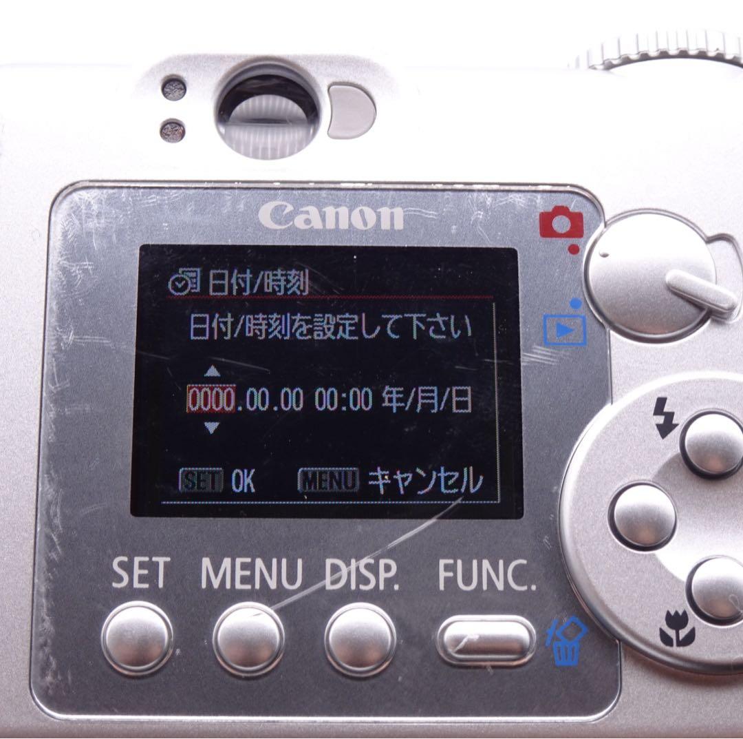【動作確認済】 Canon PowerShot A70 オールドコンデジ