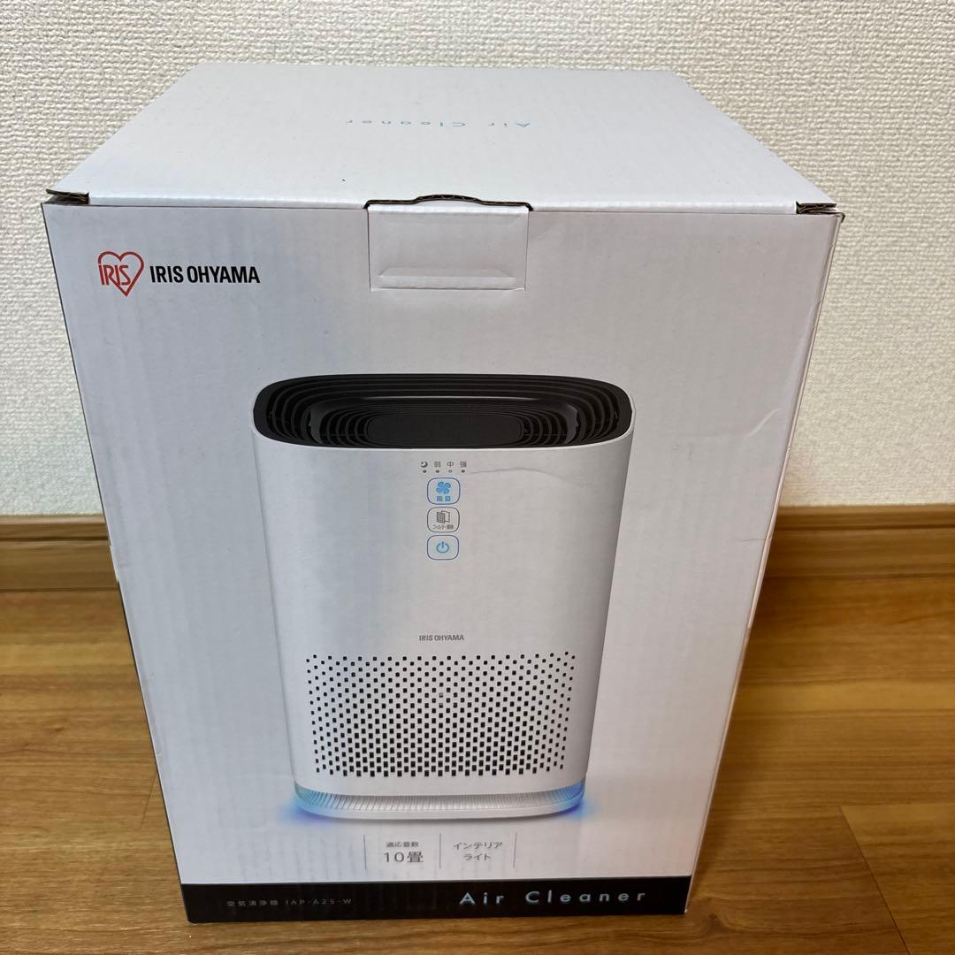 IRIS OHYAMA 空気清浄機 IAP-A25-W 10畳