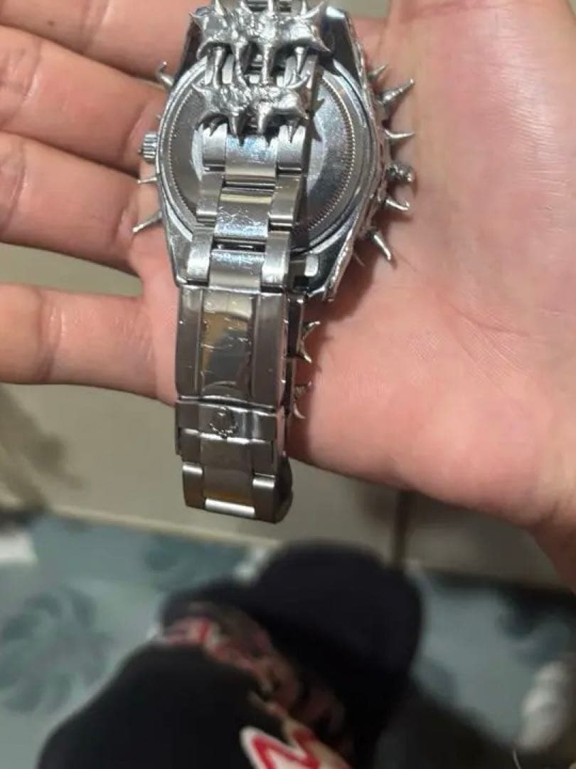 ハンドメイド腕時計 シルバー925 swag Y2k opium これはやばい
