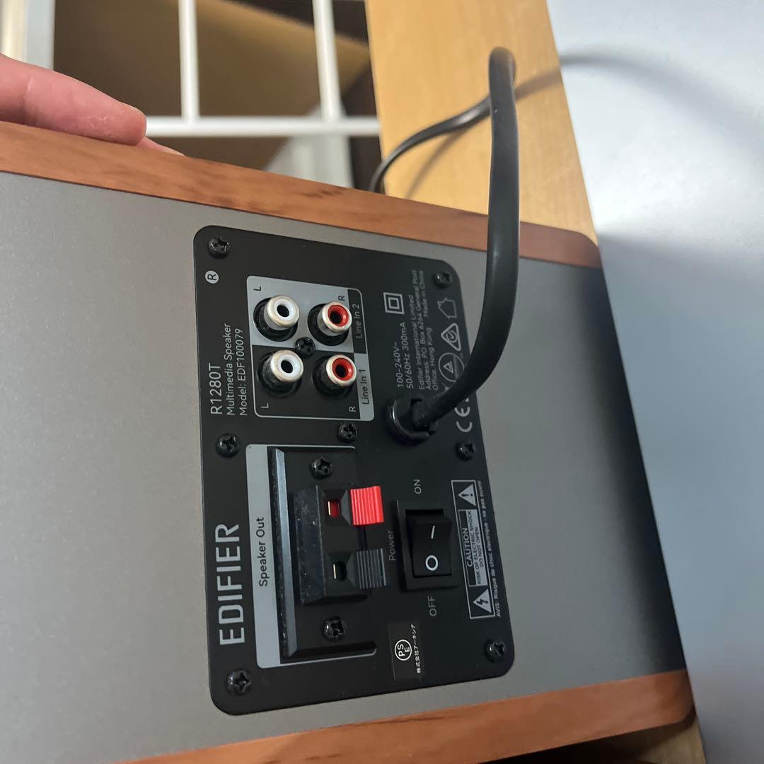 [動作確認済み]　EDIFIER R1280T アンプ内蔵 アクティブスピーカー