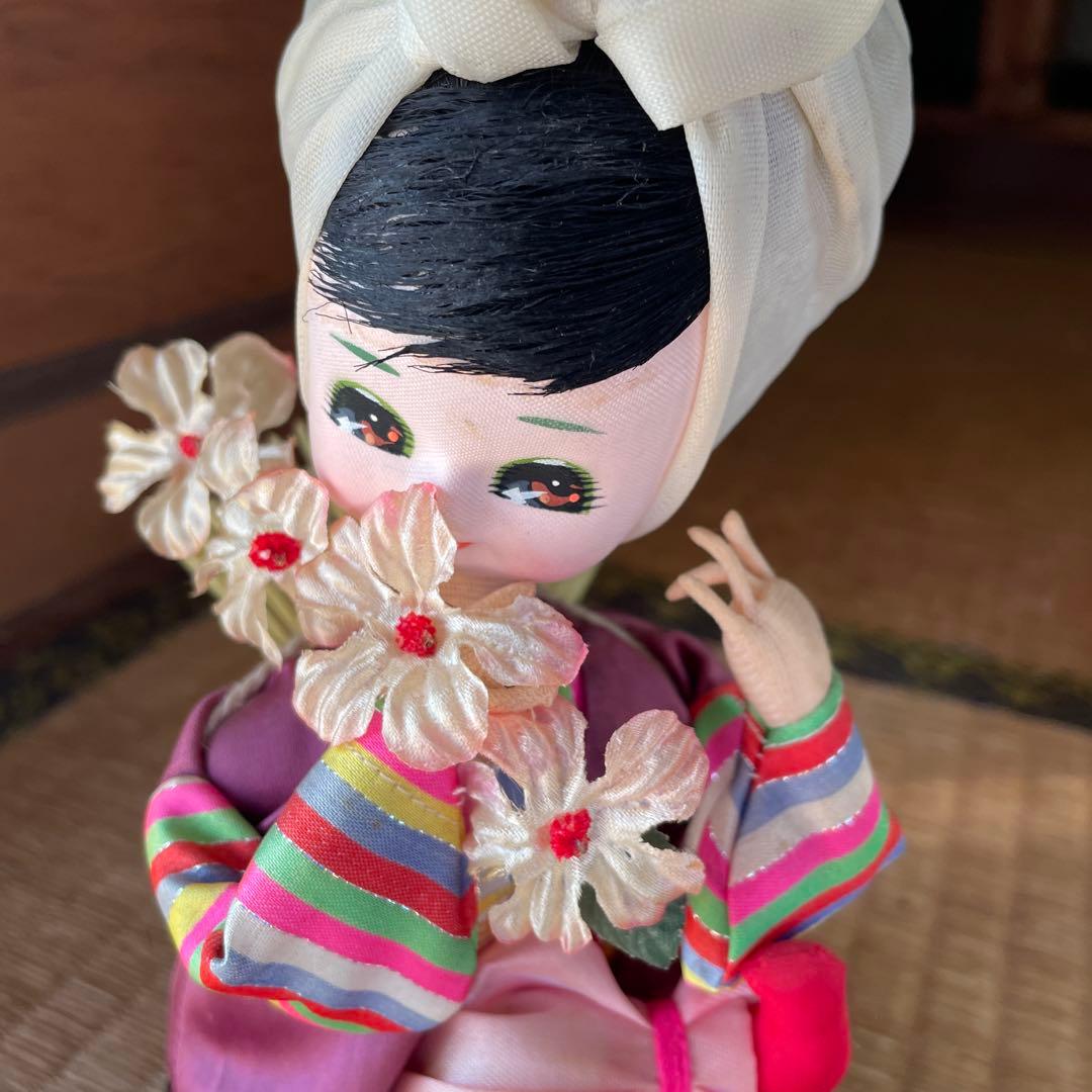 市松人形 日本製 伝統工芸品。Z