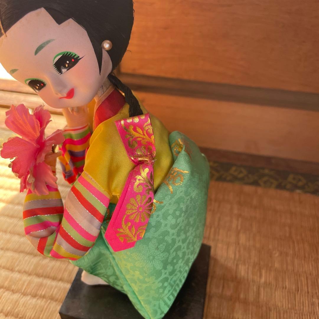 市松人形 日本製 伝統工芸品。Z