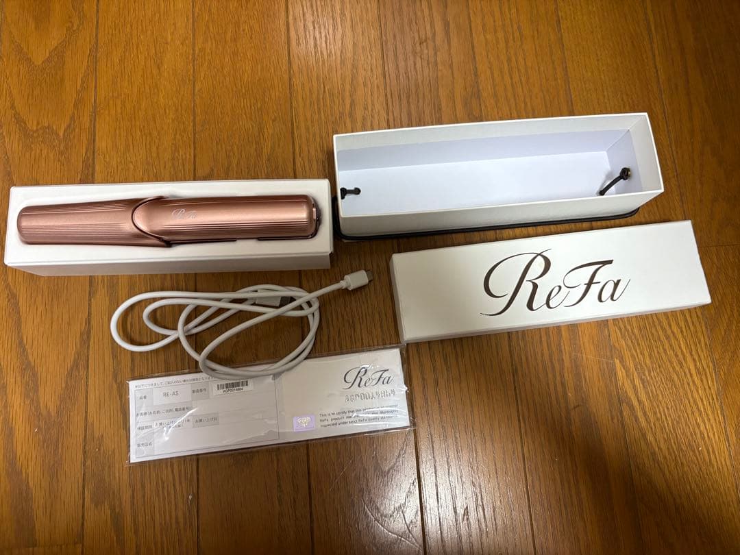 ReFa ヘアアイロン ピンク