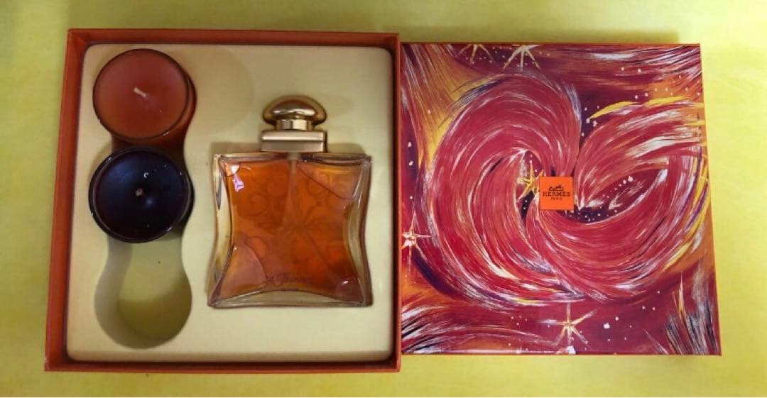 【未使用】HERMES　エルメス　ヴァンキャトル・フォーブル キャンドルセット