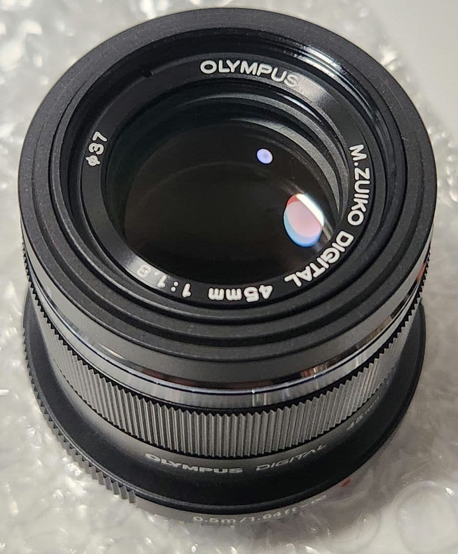 OLYMPUS M.ZUIKO DIGITAL 45mm F1.8 ブラック
