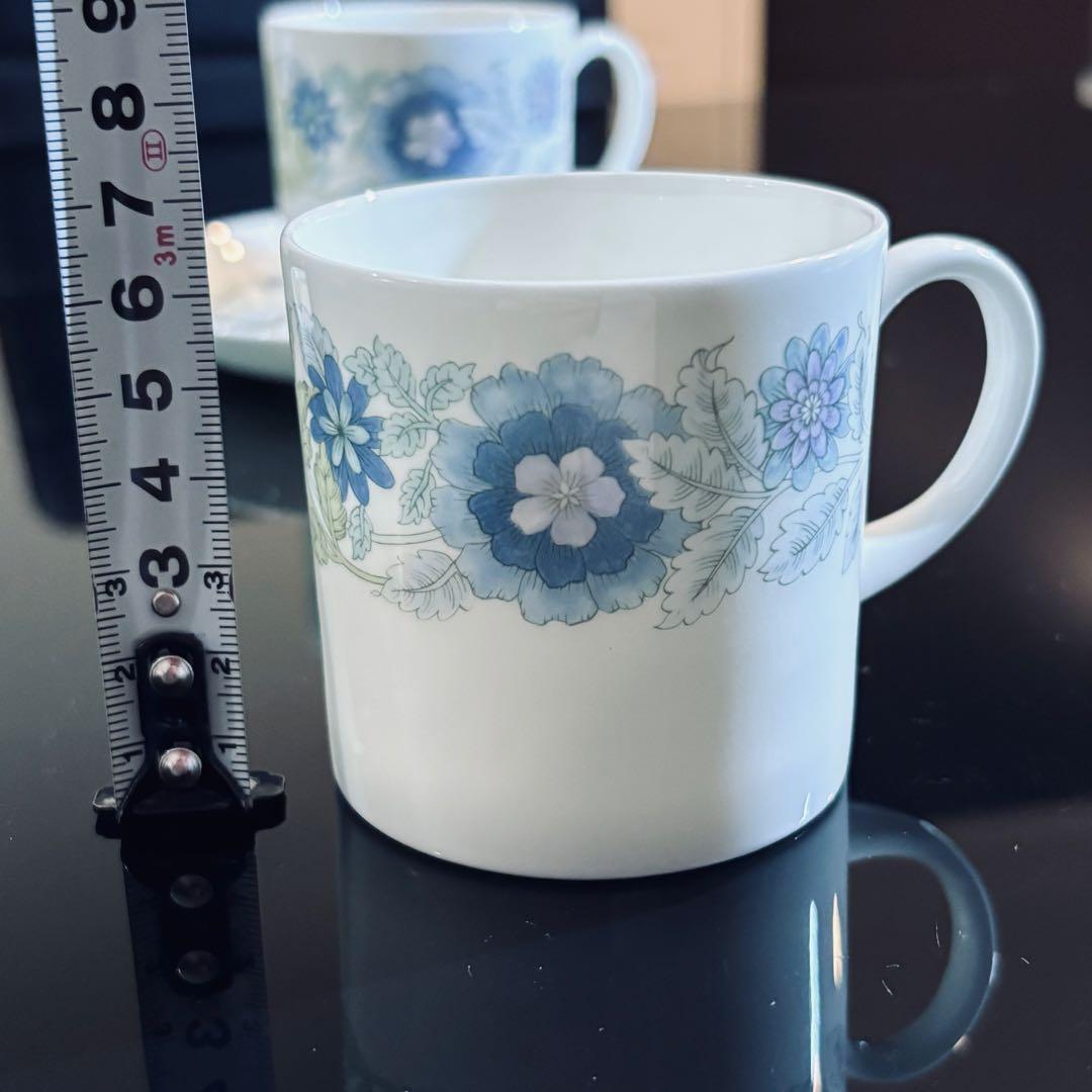 クレメンタイン カップ&ソーサー 3客 黒壺 アンティーク