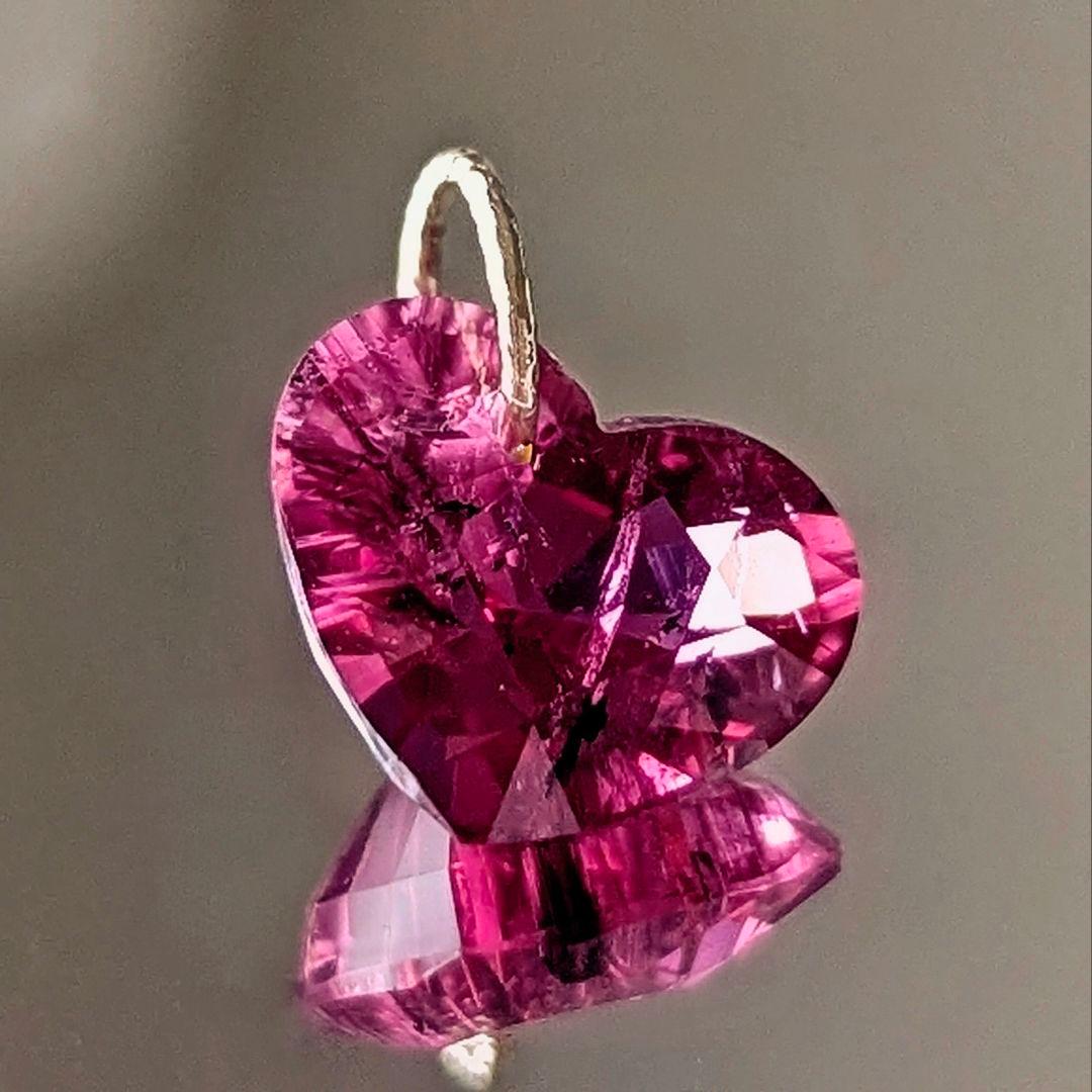 ♢容音♢K18 ルベライト 3.37ct ネックレスチャーム