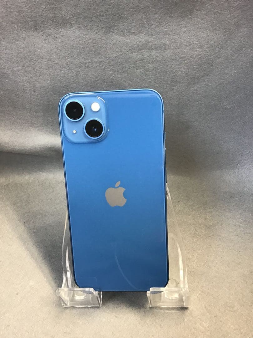 美品 国内版 SIMフリー iPhone13 128GB ブルー色