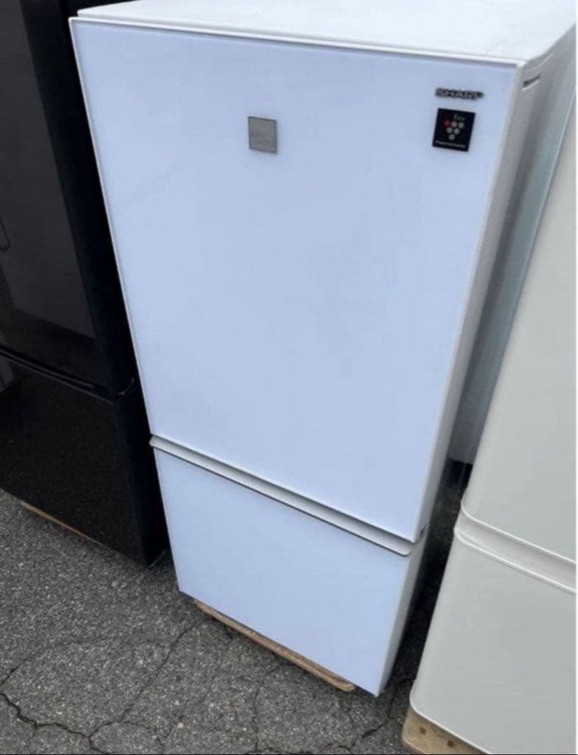 2017年式 137L シャープ冷蔵庫 SJ-G14E4-W