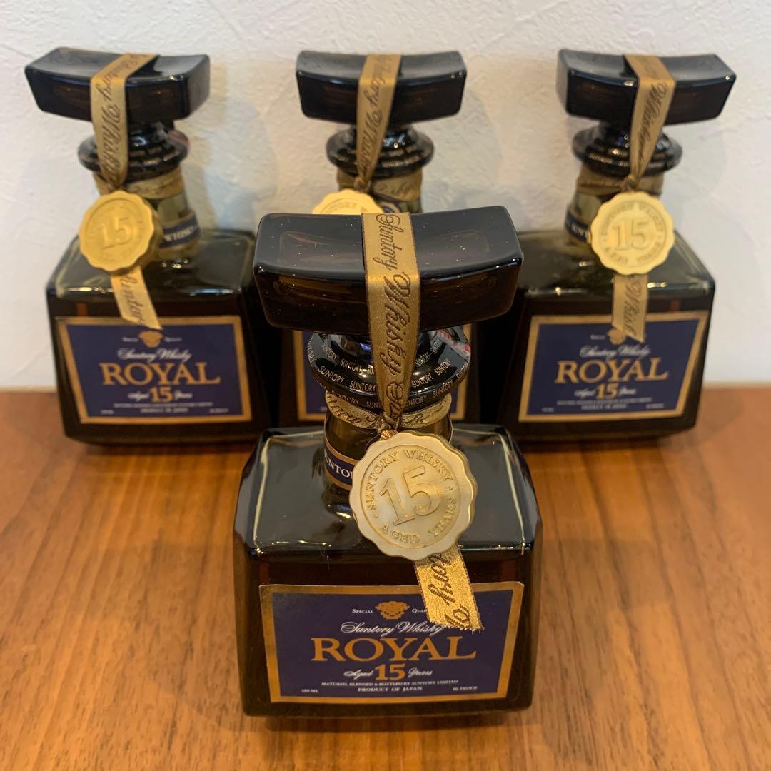 サントリー ロイヤル 15年180ml4本セット