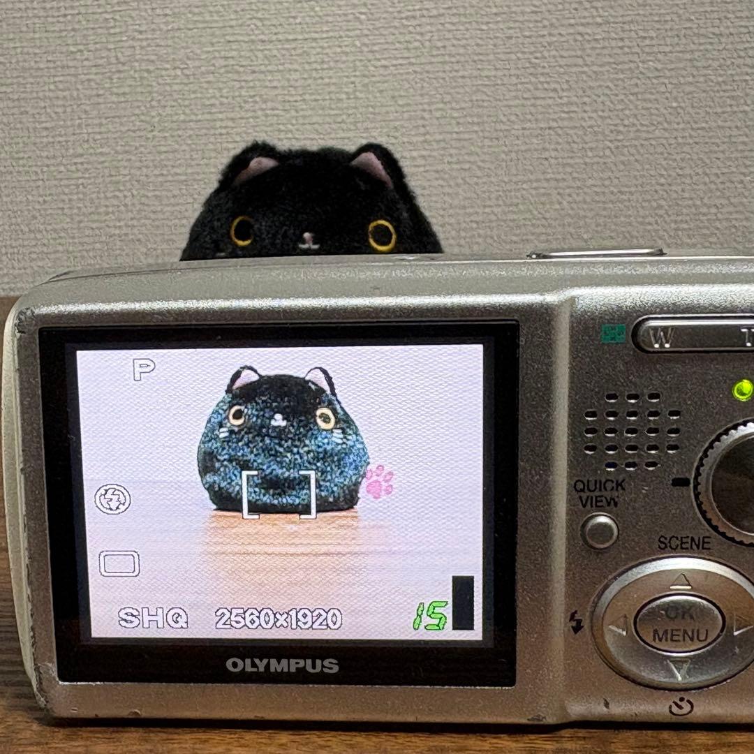 OLYMPUS μ-40 digital コンデジ CCD 動作品