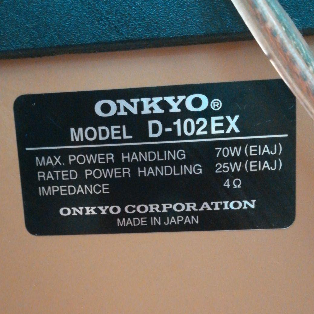 ONKYO スピーカー　D-102EX