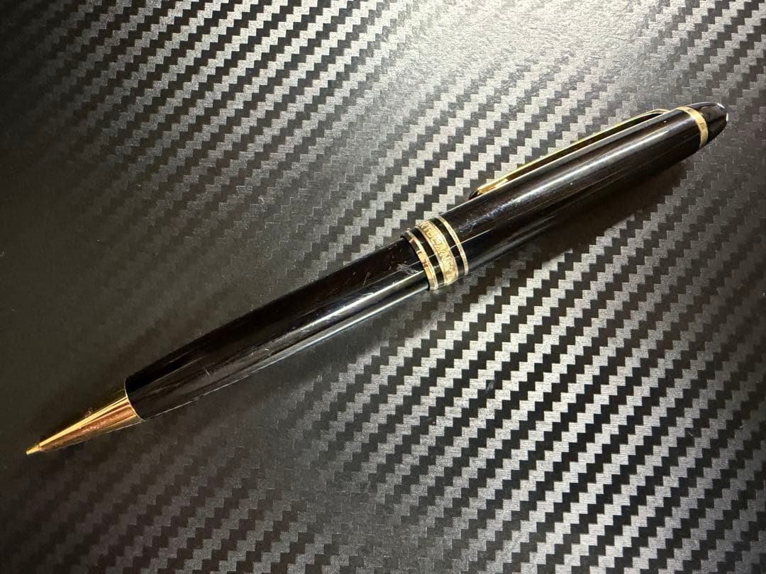 美品 モンブラン マイスターシュテュック 165 ブラック ペンシル 0.5mm