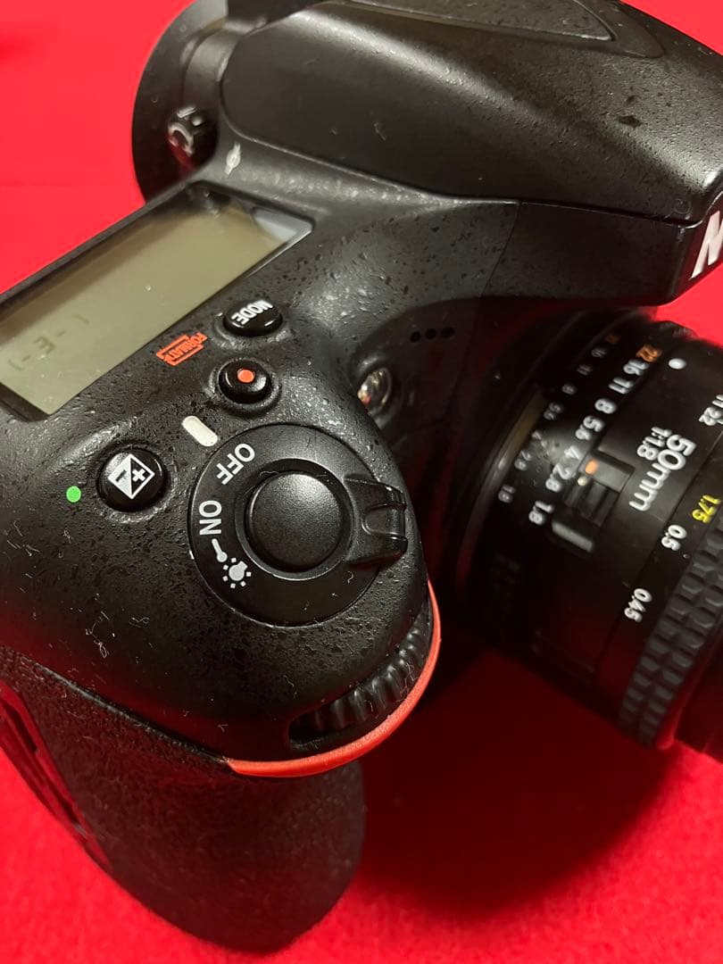 衝撃 決算値下げ　これが新品同様！　 Ｄ810 単集点　50mm1.8付き