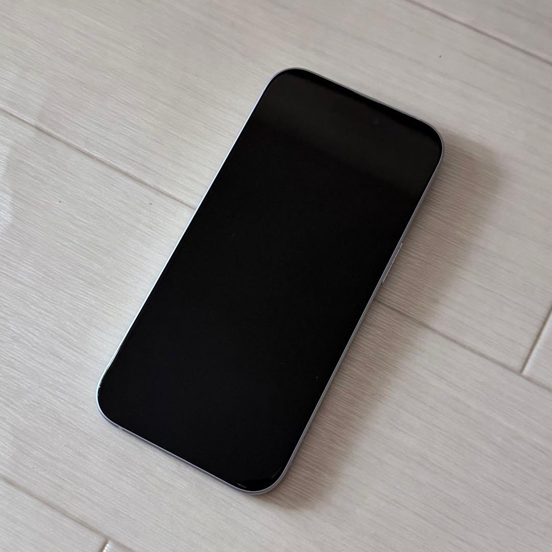 iPhone15 ブルー 128GB Simフリー 傷無し美品★本体のみ★