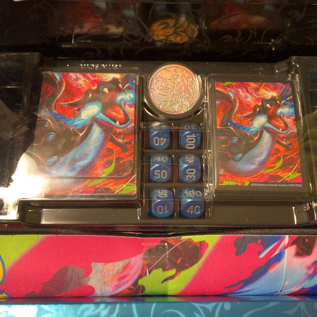 メガリザードン　X　ウルトラプレミアムコレクション　プレイマット　デッキケース