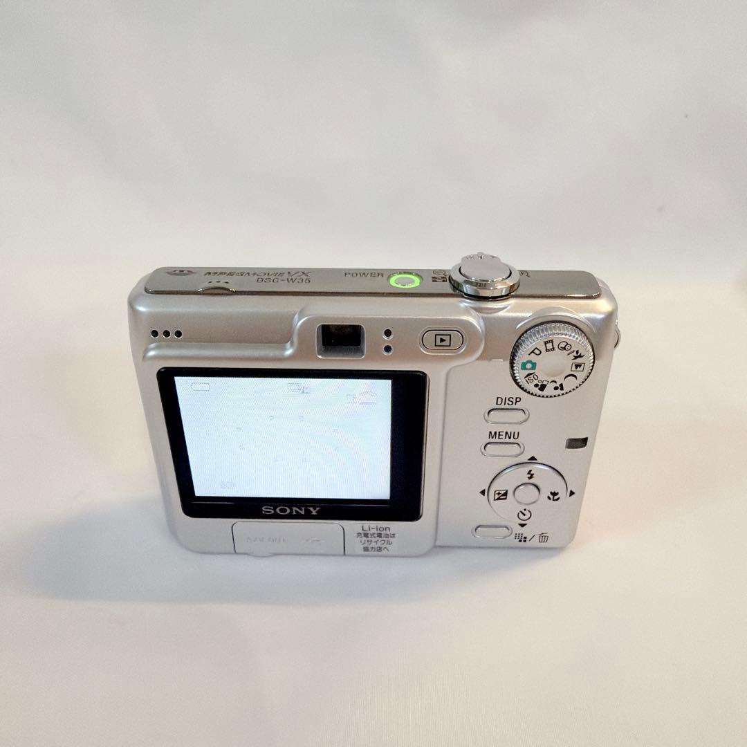 【極美品】SONY ソニー Cyber-Shot DSC-W35 デジカメ