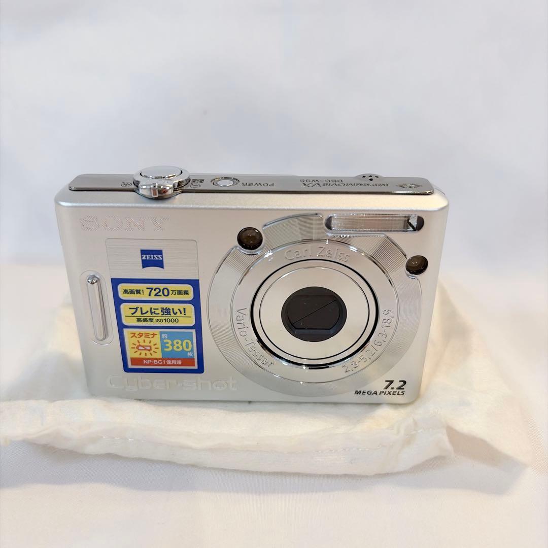 【極美品】SONY ソニー Cyber-Shot DSC-W35 デジカメ