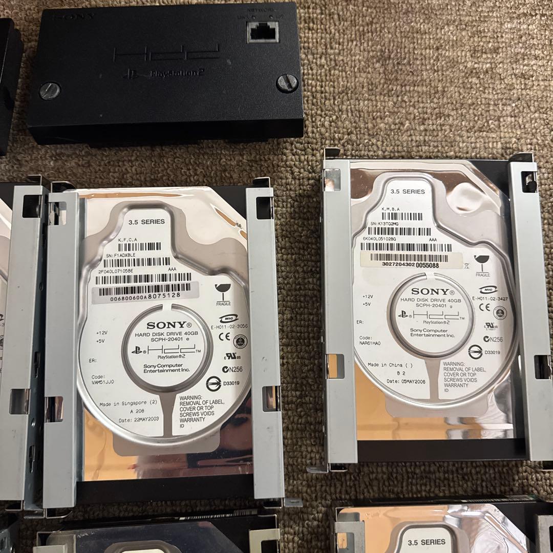PS2 ネットワークアダプタ　HDD