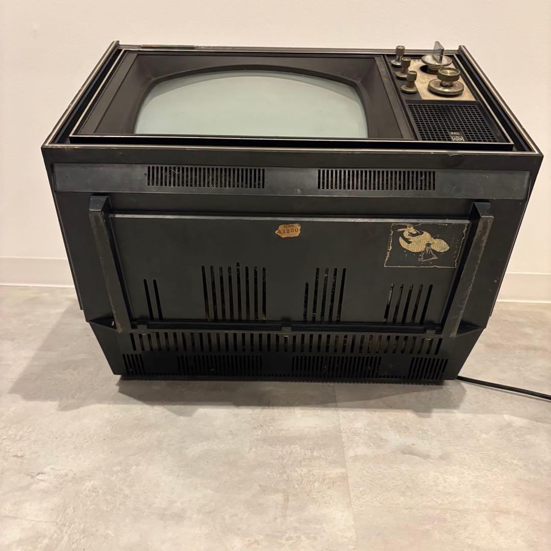 ナショナルカラーテレビ TH-37P ポータブルテレビ 動作未確認 レトロテレビ