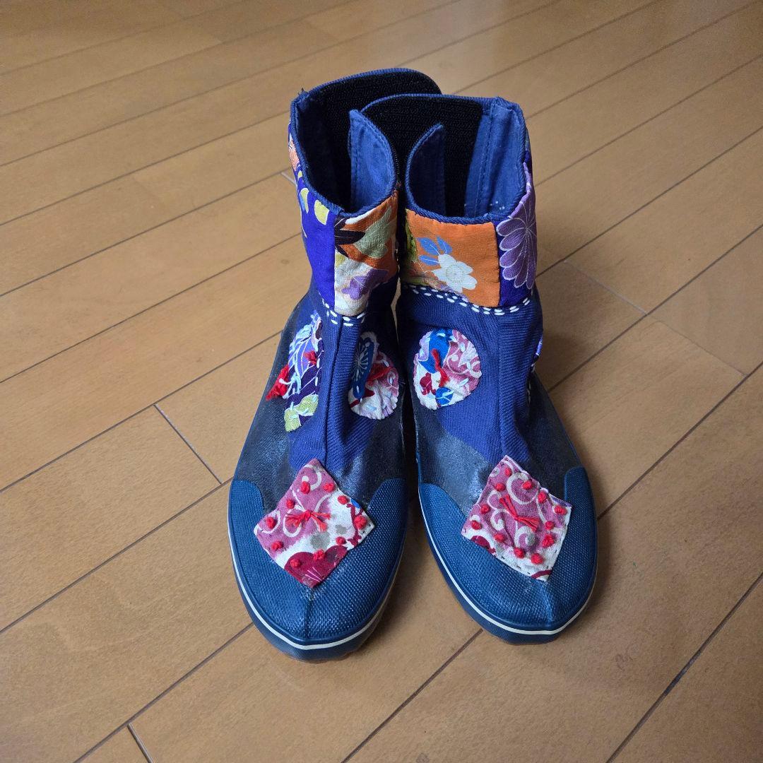 和風ハンドメイド地下足袋22.5cm