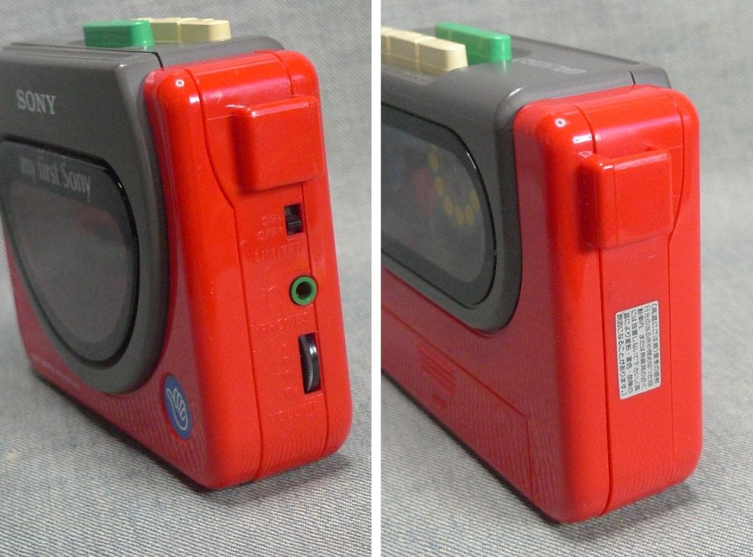 y760●ソニー ウォークマン WM-3000 レッド ジャンク◇カセット