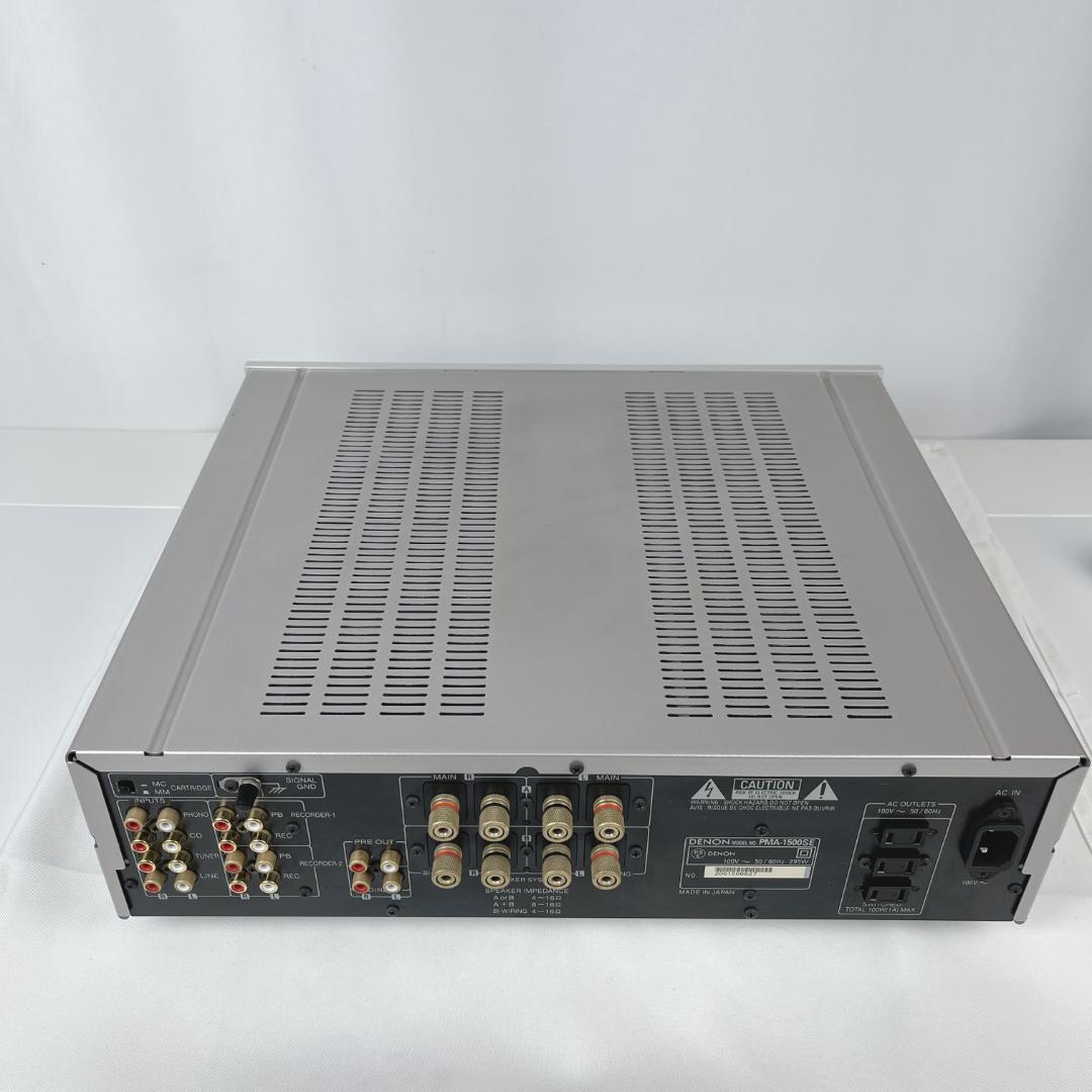 美品☘️ DENON PMA-1500SE-SP　 プレミアムシルバー