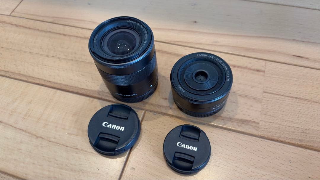 CANON EOS M3　標準レンズ／単焦点レンズセット
