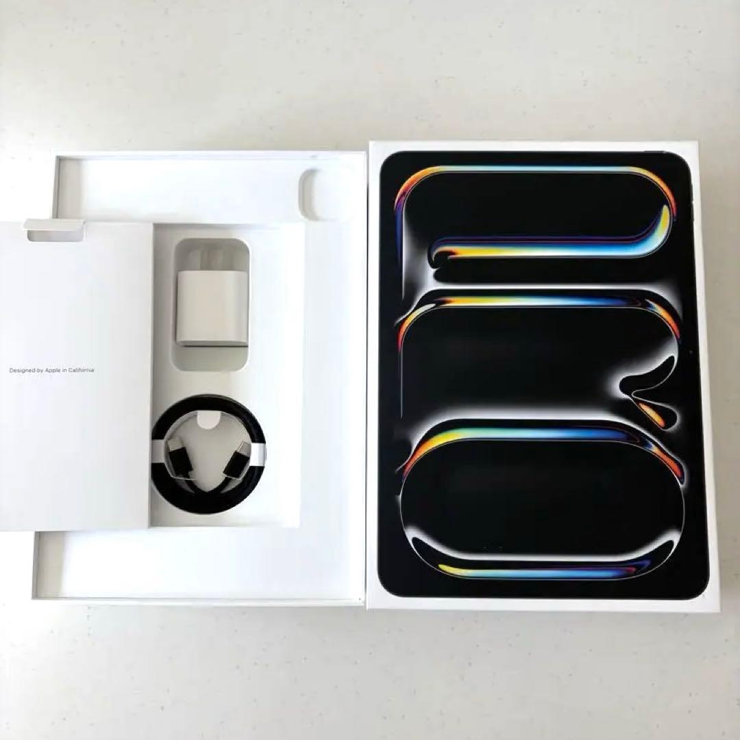 美品】iPad Pro 11インチ M4 cellular 512GB ブラック