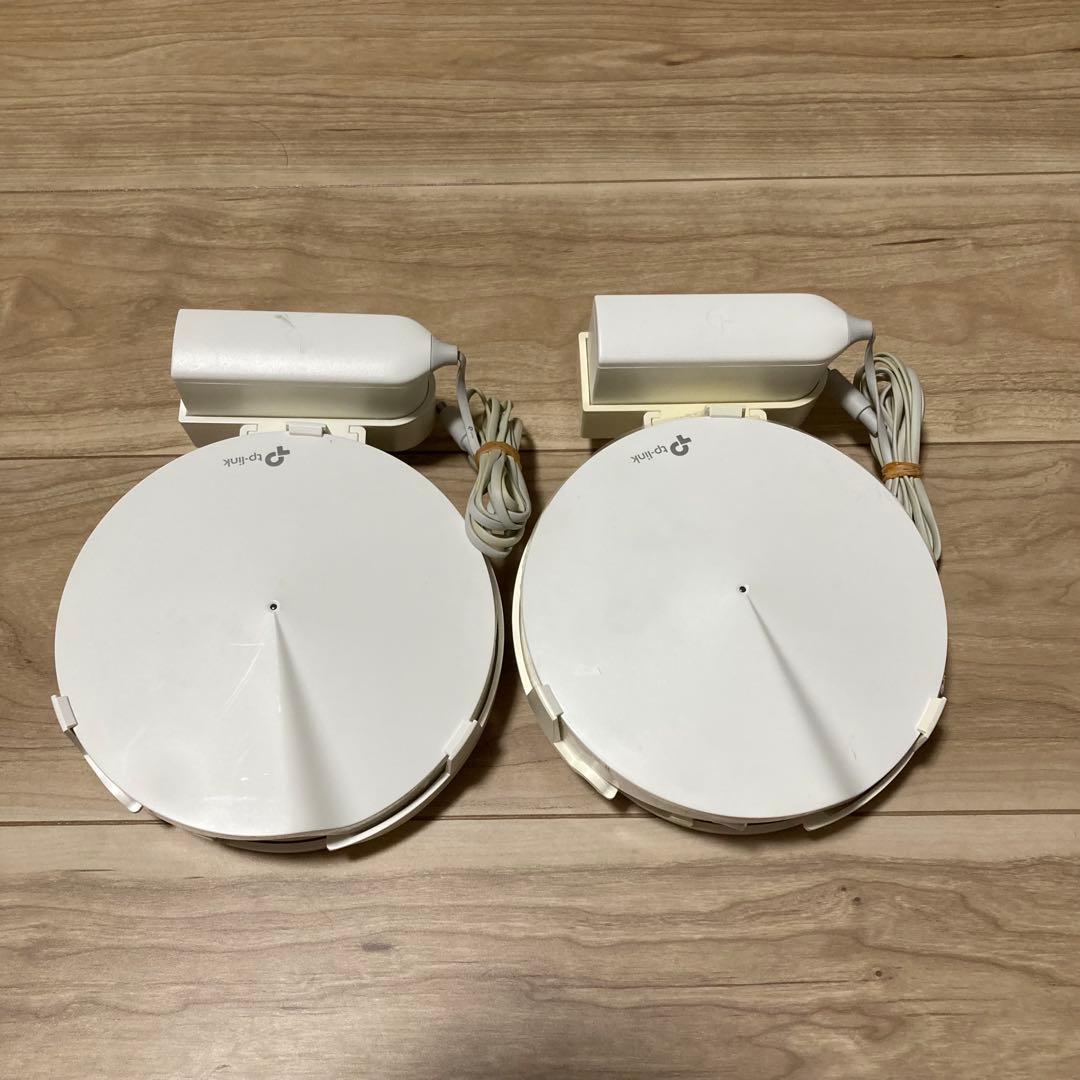 TP-Link DecoM9Plus メッシュWi-Fi2台セット ホルダー付④