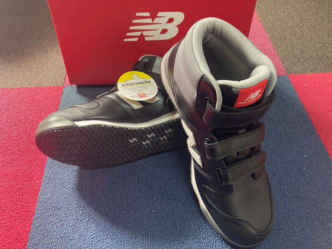 New Balance 安全靴 ブラック ハイカット ニューバランス