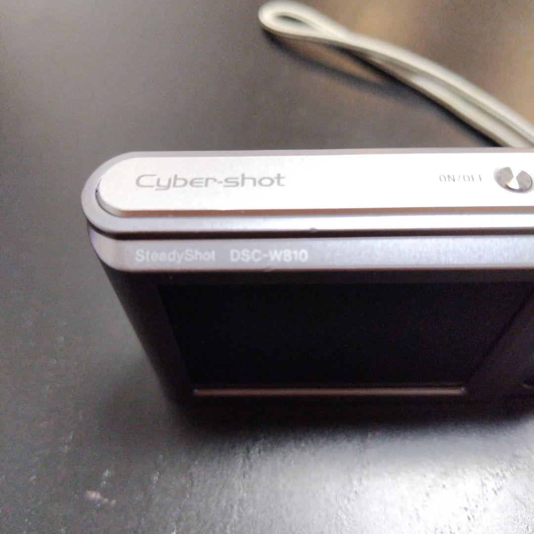 【起動確認済】　SONY Cyber-shot DSC-W810　バッテリー無