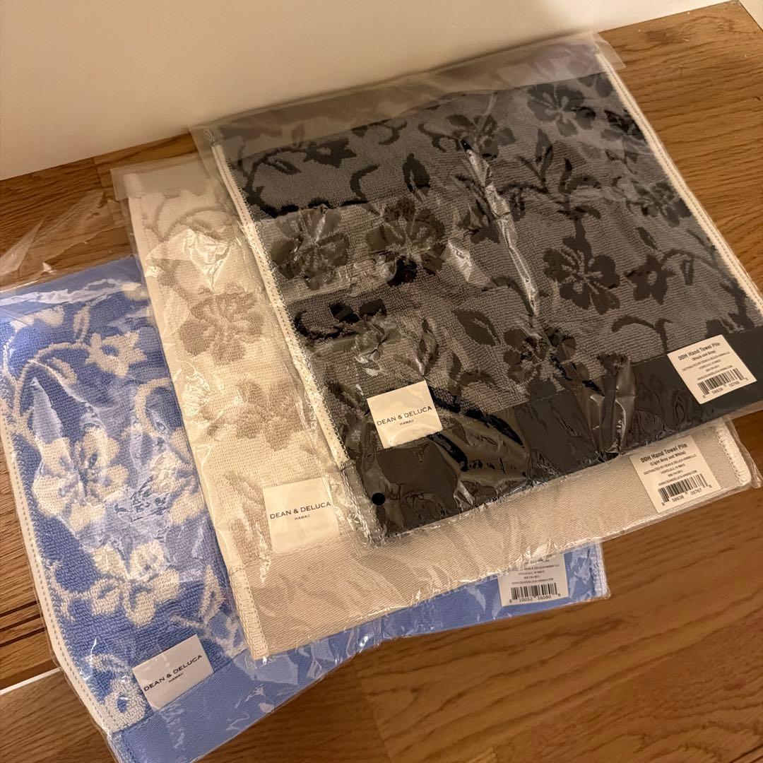 【３枚セット】DEAN&DELUCA ハワイ限定 ハンカチ