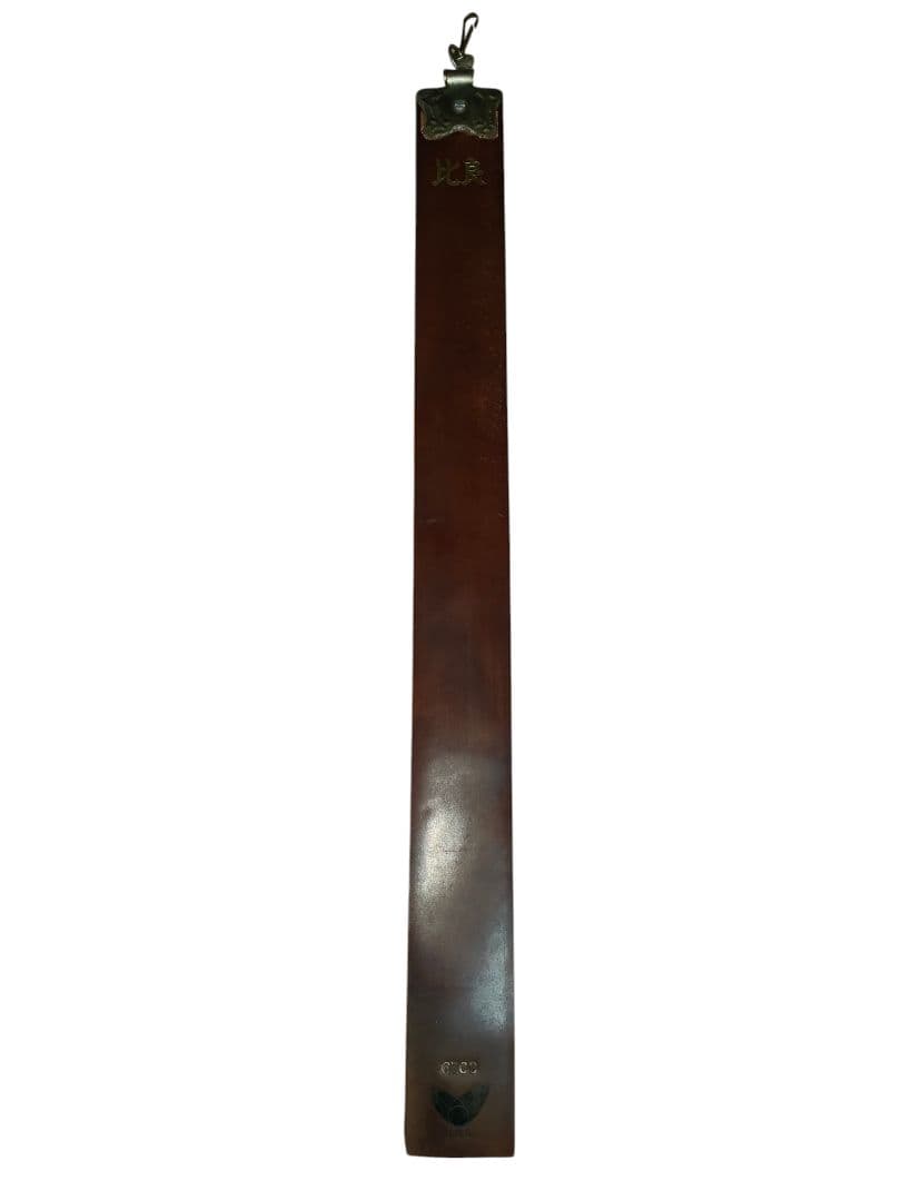 ★レザー用ストラップ比良 皮研磨レザーストラップ 68cm✕6cm