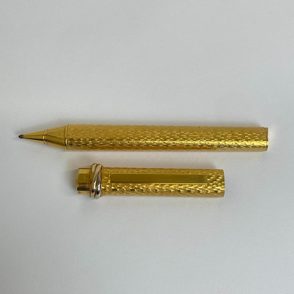 ◆Carrtier カルティエ キャップ式ボールペン 02034
